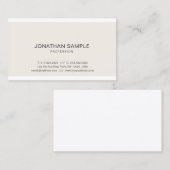 プロフェッショナルモダンチシンプルックグラフィックデザイン 名刺 (正面/裏面)