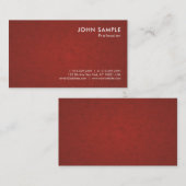 プロフェッショナルモダンデザイングレースフルクラシーラグジュアリー 名刺 (正面/裏面)