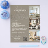 プロフェッショナルモダントゥーペビジネス チラシ (シングル)