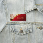 プロフェッショナルモダンネイルアートメイクアップアーティスト 名札 (インサイチュ)