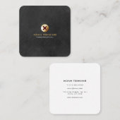 プロフェッショナルモダンハンディマンビルダー スクエア名刺 (正面/裏面)