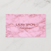 プロフェッショナルモダンバラ大理石 名刺 (正面)