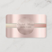 プロフェッショナルモダンバラ金ゴールドサークル真珠 名刺 (正面)