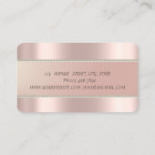 プロフェッショナルモダンバラ金ゴールドサークル真珠 名刺 (裏面)