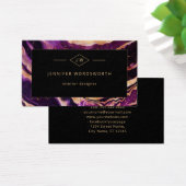 プロフェッショナルモダンパープルブラック抽象芸術アガテ (デスク)