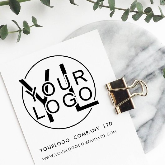 プロフェッショナルモダンビジネスロ企業のゴ基本 ラバースタンプ