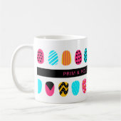 プロフェッショナルモダンピガーリーンクティール(緑がかった色)ネイルサロン コーヒーマグカップ (左)