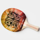 プロフェッショナルモダンフルカクールーエレガント 卓球ラケット (横)