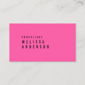 プロフェッショナルモダンブミニマルリアントバラ 名刺 (正面)