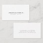 プロフェッショナルモダンプお洒落ラン 名刺 (正面/裏面)