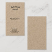 プロフェッショナルモダンプレインミエレガントミナリスト 名刺 (正面/裏面)