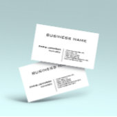 プロフェッショナルモダンプレーンシンプルプレミアムシルク 名刺