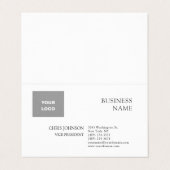 プロフェッショナルモダンプレーンシンプルプレミアムリネン 名刺 (外部フラット)