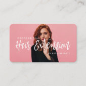 プロフェッショナルモダンヘアエクステンション事業写真 名刺 (正面)