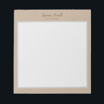 プロフェッショナルモダンミニマリストパステルカラー ノートパッド<br><div class="desc">フォント、背景画像と色、文字キャラクターを簡単に変更できる。</div>