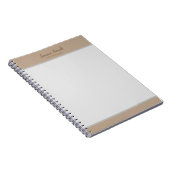 プロフェッショナルモダンミニマリストパステルカラー ノートブック (右側)