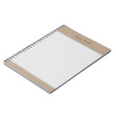 プロフェッショナルモダンミニマリストパステルカラー ノートブック (左側)