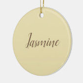 プロフェッショナルモダンミニマリストパステルベージュカラー セラミックオーナメント (左)