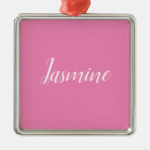 プロフェッショナルモダンミニマリストピンク メタルオーナメント