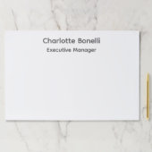 プロフェッショナルモダンミニマリスト ペーパーパッド (インサイチュ)