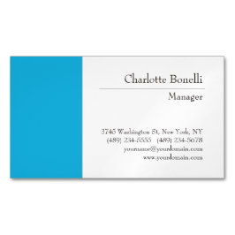 プロフェッショナルモダンミニマリスト マグネット名刺