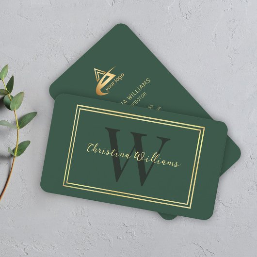 プロフェッショナルモダンミニマルエレガントム 名刺