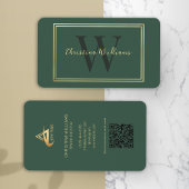 プロフェッショナルモダンミニマルエレガントム 名刺