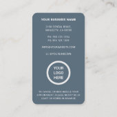 プロフェッショナルモダンミニマル医気に医 予約カード (裏面)