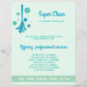 プロフェッショナルモダンメイド清掃商店 チラシ (正面)