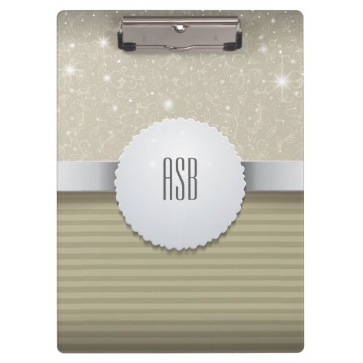 プロフェッショナルモダンメタリック贅沢 クリップボード (正面)