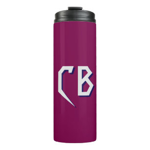 プロフェッショナルモダンモノグラムミニマルイニシャル タンブラー