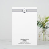 プロフェッショナルモダンモノグラム 便箋 (スタンド正面)