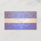 プロフェッショナルモダンルミナレット、マンダラ 名刺 (正面)