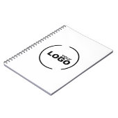 プロフェッショナルモダンロゴ ノートブック (左側)