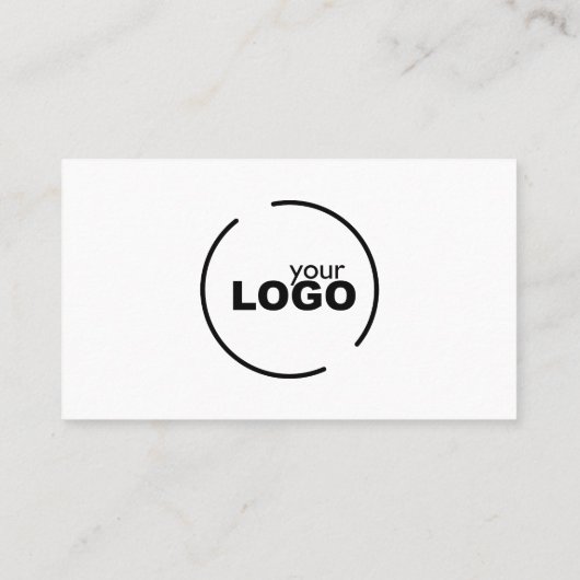 プロフェッショナルモダンロゴQRコード 名刺 (裏面)