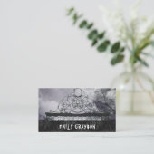 プロフェッショナルモダン作家ゴシック名刺 名刺 (スタンド正面)