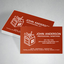 プロフェッショナルモダン便赤 名刺