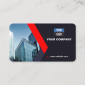 プロフェッショナルモダン名刺の作成 名刺 (正面)