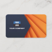 プロフェッショナルモダン名刺の作成 名刺 (正面)