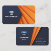 プロフェッショナルモダン名刺の作成 名刺 (正面/裏面)