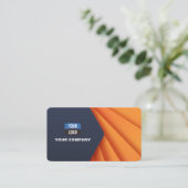 プロフェッショナルモダン名刺の作成 名刺 (スタンド正面)