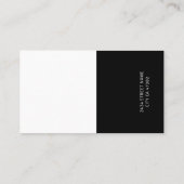 プロフェッショナルモダン名刺 名刺 (裏面)