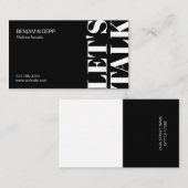 プロフェッショナルモダン名刺 名刺 (正面/裏面)