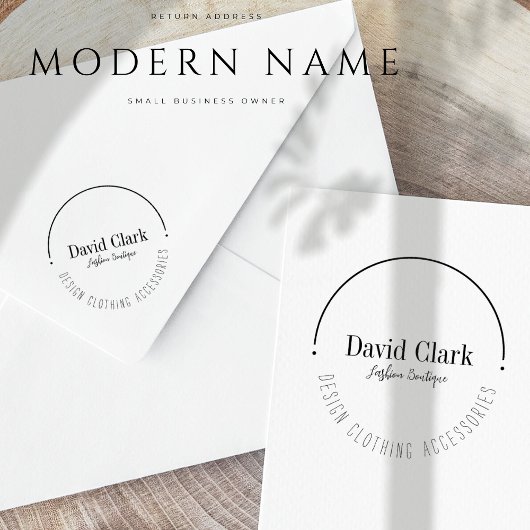 プロフェッショナルモダン名小規模企業の所有者 ラバースタンプ