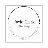 プロフェッショナルモダン名小規模企業の所有者 ラバースタンプ (インプリント)