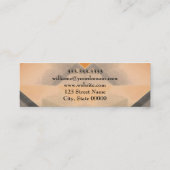 プロフェッショナルモダン呼出し名刺 コーリングカード (裏面)