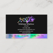 プロフェッショナルモダン商業清掃ハウス 名刺 (裏面)