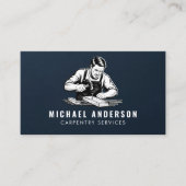 プロフェッショナルモダン大工サービスと便利屋 名刺 (正面)