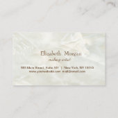 プロフェッショナルモダン大理石、金ゴールドフレームロイヤリティカード ロイヤリティカード (裏面)