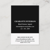 プロフェッショナルモダン実在不動事業 紹介カード (裏面)